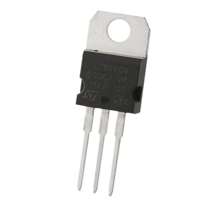 D5F  7806 TO-220 L7806CV 1.5A 6V Positive Voltage Regulator