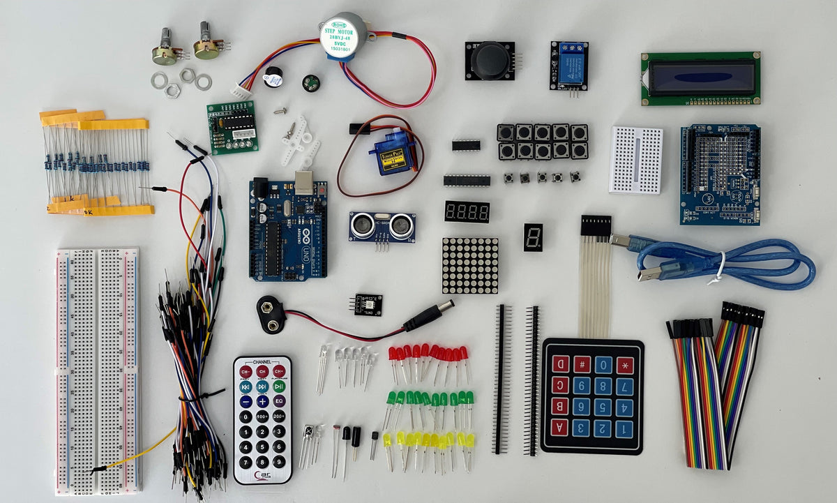 Arduino Starter Kit Advanced Projects Online – Blue PCB Electronics