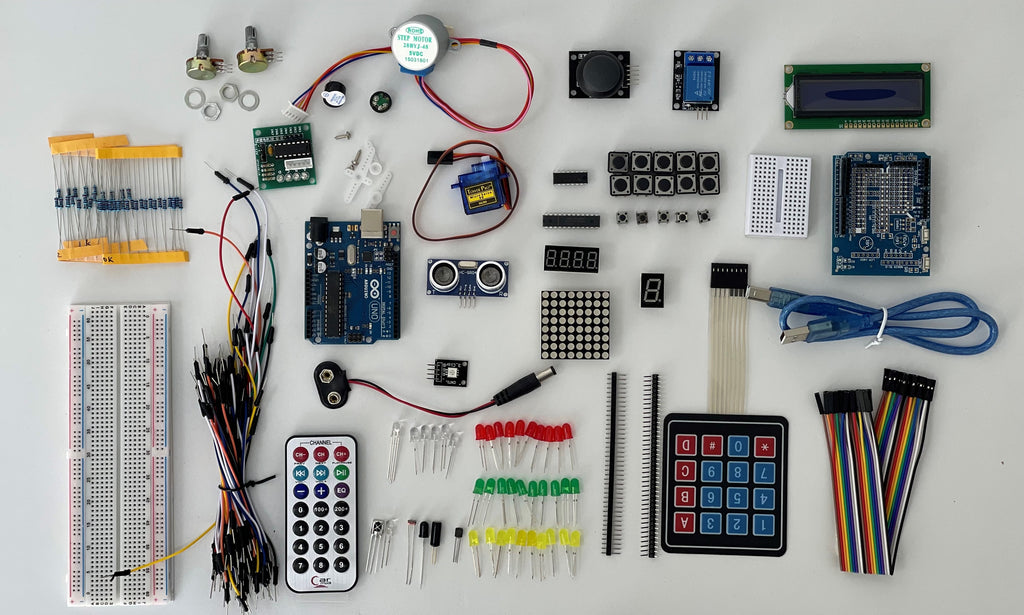 Arduino Starter Kit Advanced Projects Online – Blue PCB Electronics