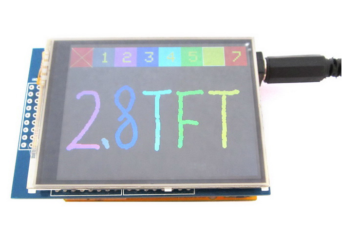 3E5 2.8" TFT LCD Touch Screen Shield Expansion Board for Arduino