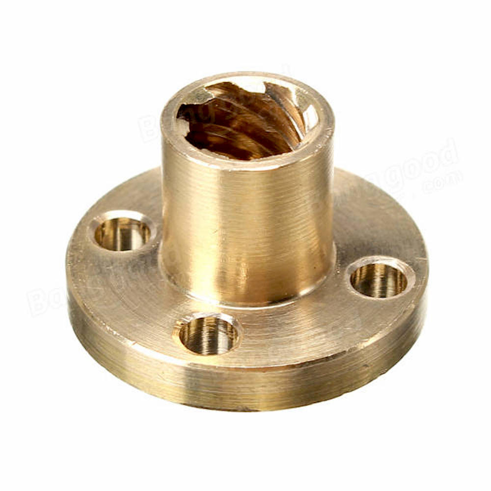 T8 Copper Brass NUT