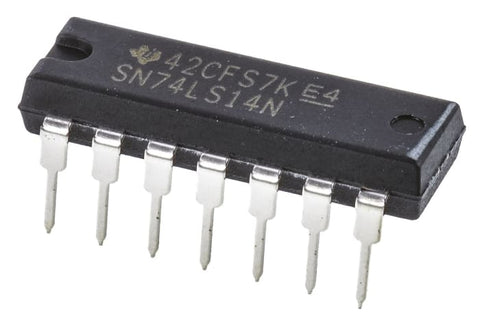 D5F SN74LS14N Hex Schmitt Trigger Inverter, 14-Pin PDIP