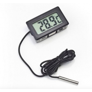 1B1  LCD Display Thermometer meter with Temperature Probe