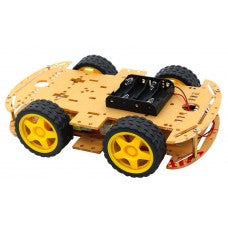 4C000C 4WD Smart Robot Car Chassis Kits with Speed Encoder
