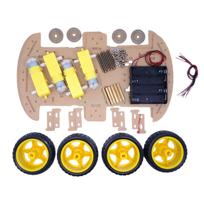 4WD Smart Robot Car Chassis Kits with Speed Encoder