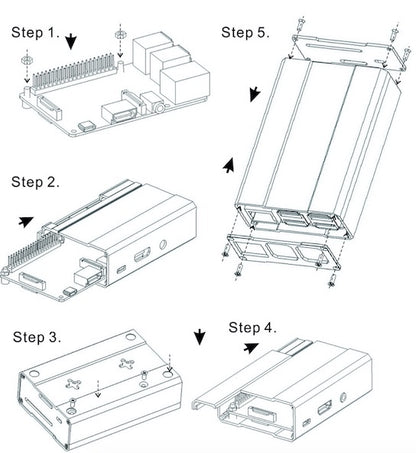 White Aluminum Alloy Case Shell Housing With Light Pipe