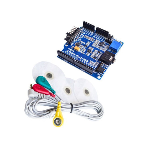 ECG/EKG/EMG Shield for with Cables and Electrodes