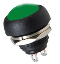 1D17  12MM electric domed head momentary push button