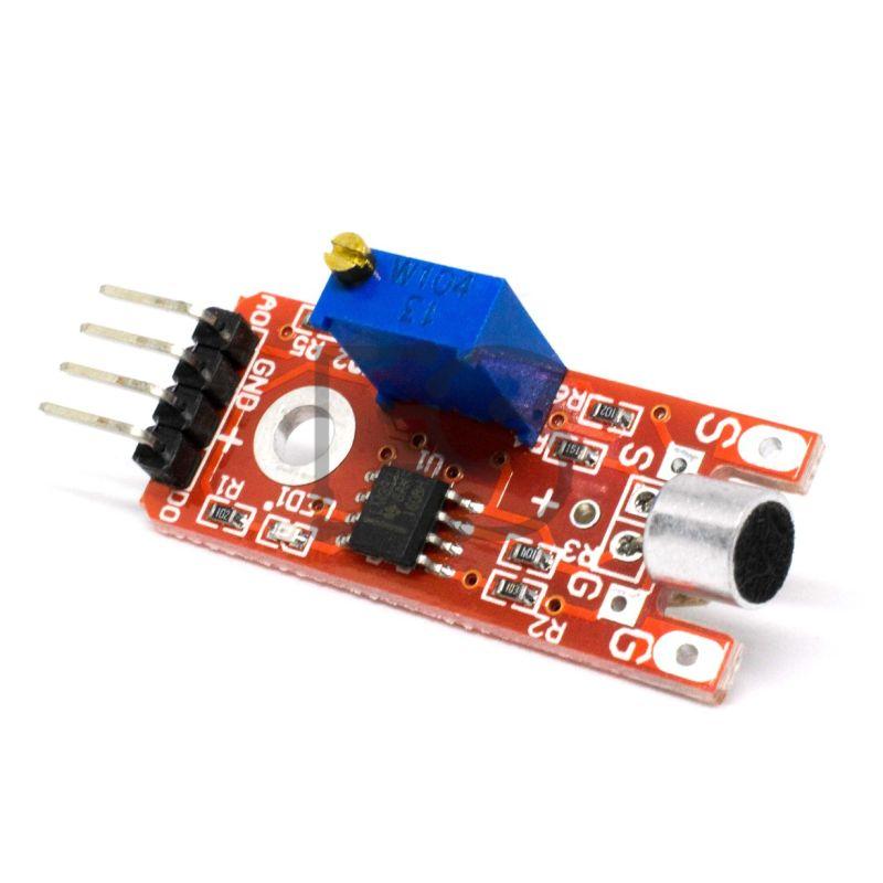 Sound Sensor Module Blue 1b17 sound detector Module (small) – Blue PCB Electronics