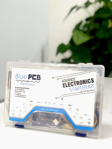 Blue PCB ADVANCE Electronic starter kit