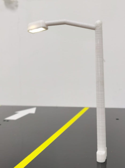 Street light stand with LED 3D printed