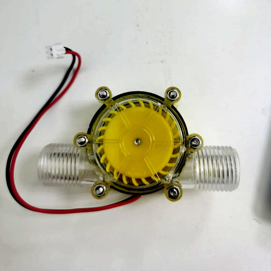 3C1   12V/10W DC Water Flow Pump Generator Turbine Generator Water Flow Hydraulic DIY - F50-12V