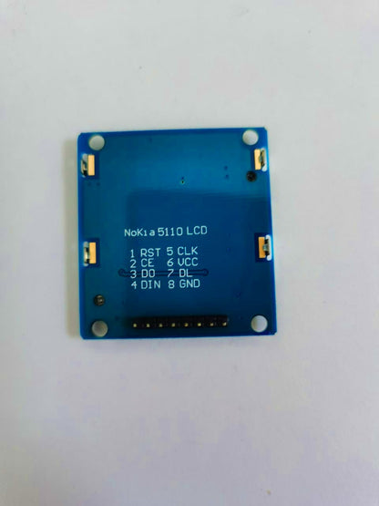 1B8 Nokia 5110 LCD display