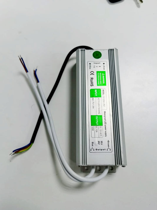 4E000 Waterproof IP67 AC220V to DC 12V Power Supply Transformer 120W