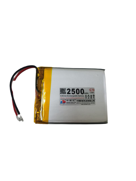 6B7   2500mAh3.7V battery 62*50*5.5mm with PH2.0 connector