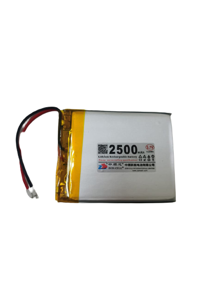 6B7   2500mAh3.7V Lithium Ion Battery battery 62*50*5.5mm with PH2.0 connector