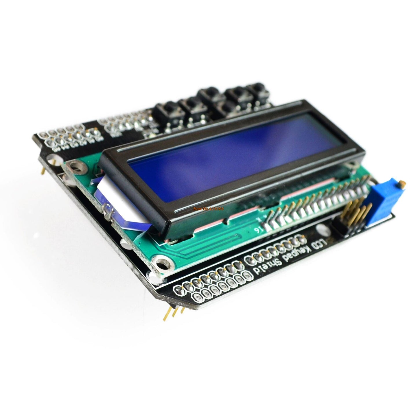 1B2  1602 LCD Board Keypad Shield For Arduino UNO MEGA