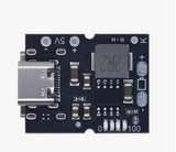 5B1  Type-C USB 5V 2A Boost Converter Step-Up Power Module Lithium Battery Charging Protection Board LED Display USB For DIY Charger