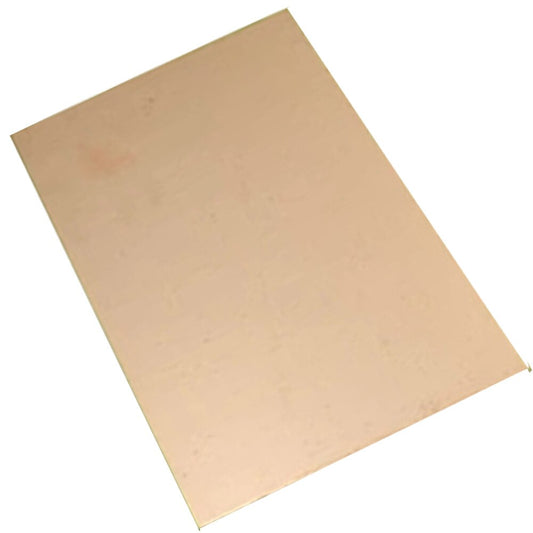 4B Single Side 10cm*15cm Blank Glass Copper Clad Plate for PCB