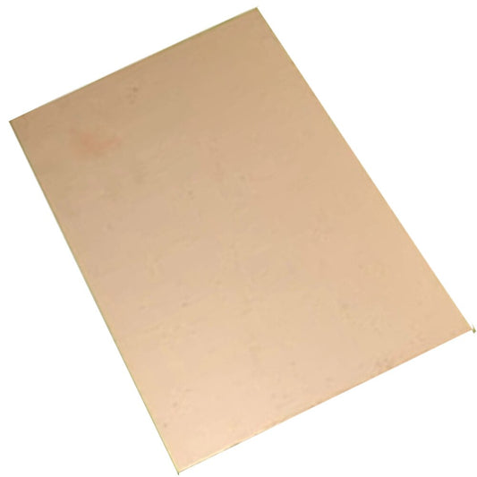 1C11 Single Side 10cm*15cm Blank Glass Copper Clad Plate for PCB