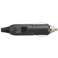 5D7  12V Male Car Cigarette Lighter Socket / Plug / Connector 5A With LED