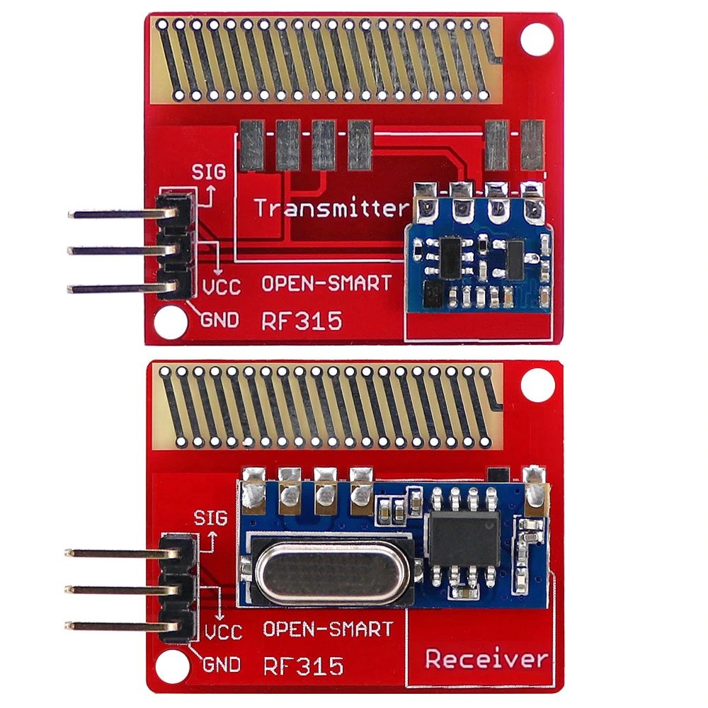 5C6 OPEN-SMART Long Range 315MHz RF Wireless Transceiver Kit for Arduino  Board Mini RF transmitter receiver module 315 MHz Kit
