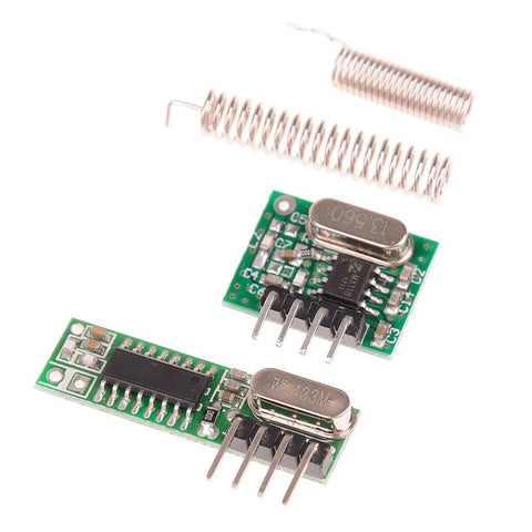 433 Mhz Superheterodyne RF Receiver And Transmitter Module For Arduino Uno Wireless Module Diy Kit 433Mhz Remote Control
