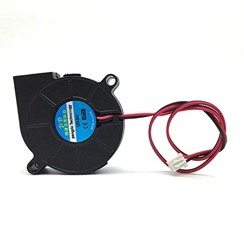 5C8  12V  0.15A Centrifugal Sleeve Bearing Brushless 3D Printer Fan for Reprap I3 Dc Cooling (Black)