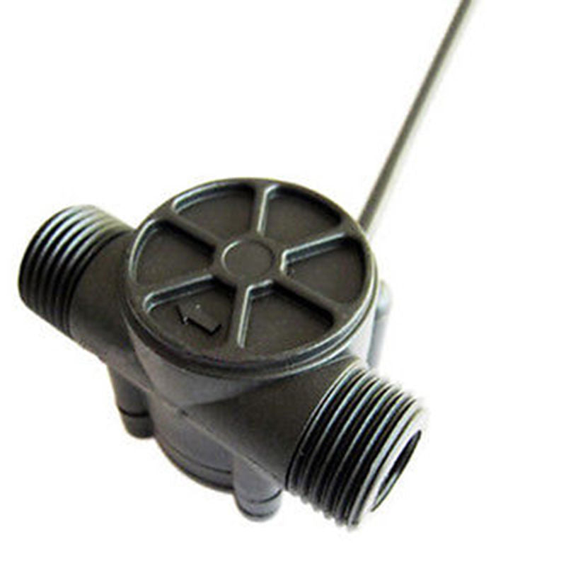 3C5 YF-S201 1/2" 1.75Mpa Water Flow Sensor Control Hall Flowmeter Flow Meter 1-30L/min (DC4.5 5V-24V)