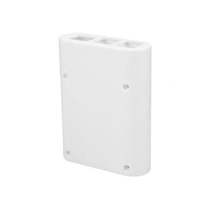 1E2000L White Protective Case Cover Shell Enclosure Box For Raspberry Pi 3 B,2 B, B+