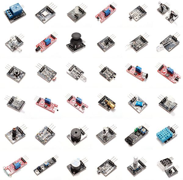 Photo Sensor Kit 37 IN 1 sensor kit – Blue PCB Electronics