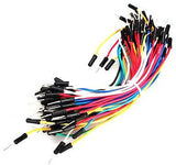 65Pcs Male to Male Jumper Cable Wires Solderless Flexible Breadboard