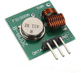 2B21  433Mhz RF transmitter and receiver link kit