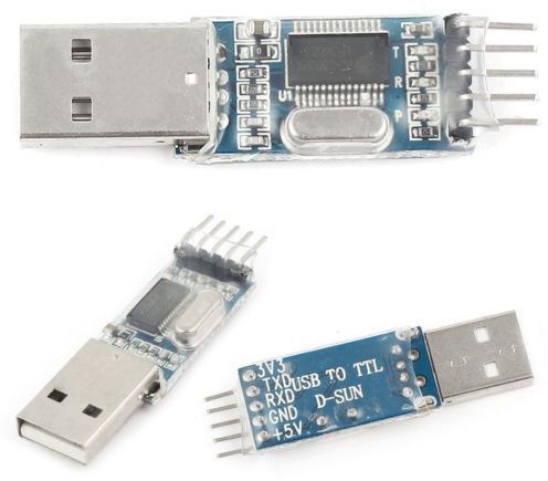 USB To RS232 TTL PL2303HX Auto Converter Module Converter Adapter – Blue  PCB Electronics