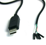 6B1   USB To RS232 TTL UART PL2303HX Auto Converter USB to COM Cable Module