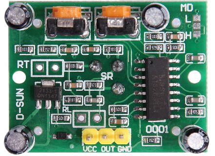 7C1 HC-SR501 Motion Sensor Detector Module  IR Pyroelectric Infrared PIR