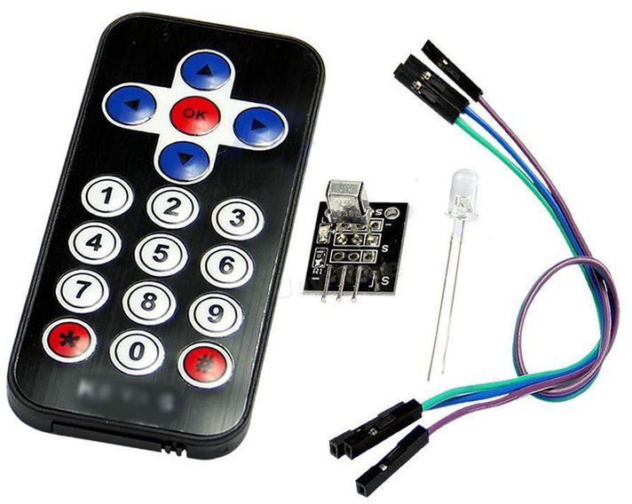 Infrared IR Remote Control Sensor Module kit – Blue PCB Electronics