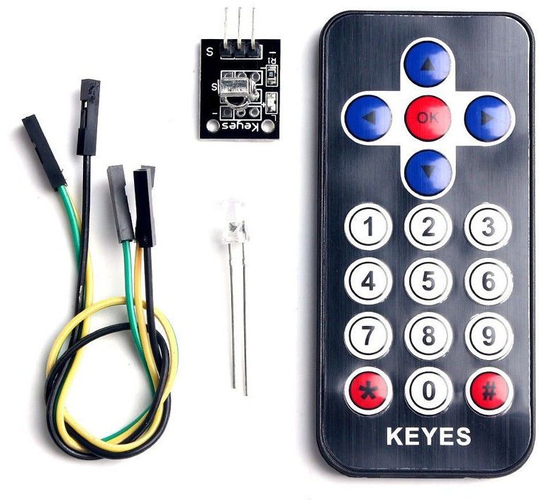 Infrared IR Remote Control Sensor Module kit – Blue PCB Electronics