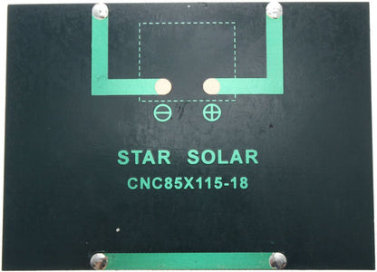 2A15 115x85mm 12V 1.5W Mini Solar Panel
