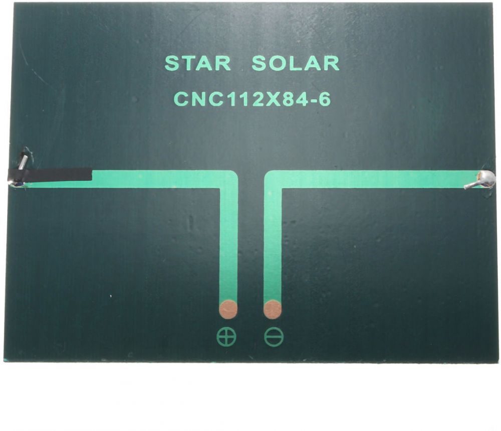 2A10  6V 1.1W 200mA Solar Power Panel Poly Cell