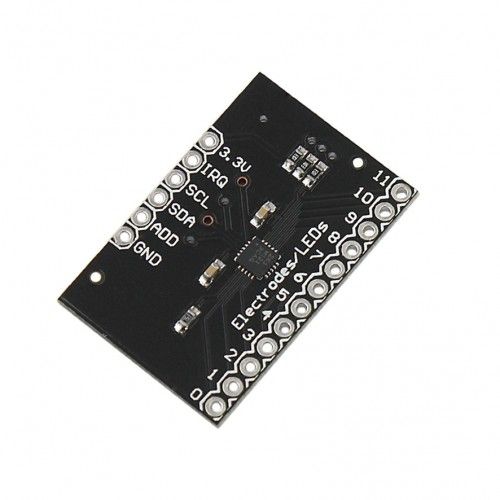 5A4    MPR121-Breakout-v12 Proximity Capacitive Touch Sensor Controller Keyboard Development Board