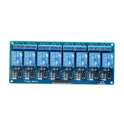2E4 5V Eight 8 Channel Relay Module With Optocoupler