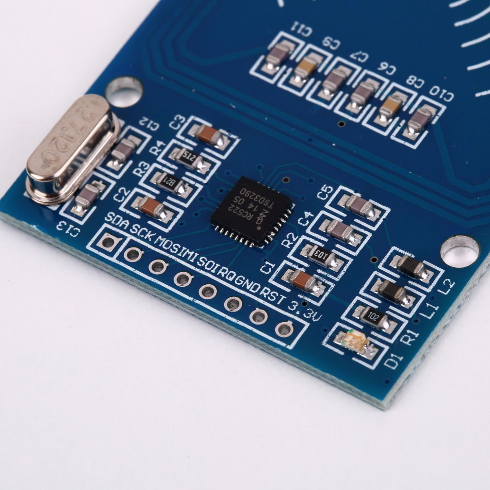 RC522 RFID Card Reader Module – Blue PCB Electronics