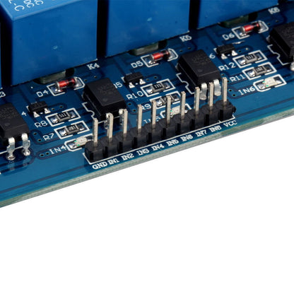 2E4 5V Eight 8 Channel Relay Module With Optocoupler
