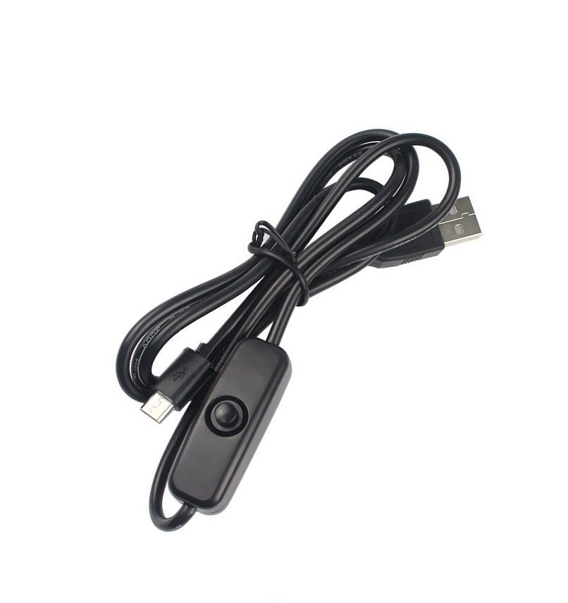 2E5 Micro USB Power Cable with ON/OFF switch for Raspberry Pi