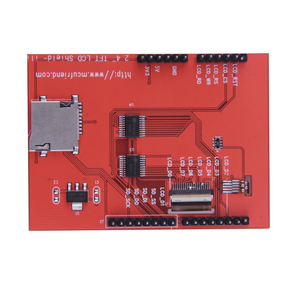 3E5 TFT LCD screen 2.4 Touch Panel Module TF Micro SD Reader For Arduino UNO R3 mega 2560