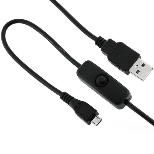 2E5 Micro USB Power Cable with ON/OFF switch for Raspberry Pi