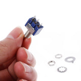 1D3 -00B SPDT MTS-103 3 Pin 3 Position Mini Latching Toggle Switch AC 125V/250V