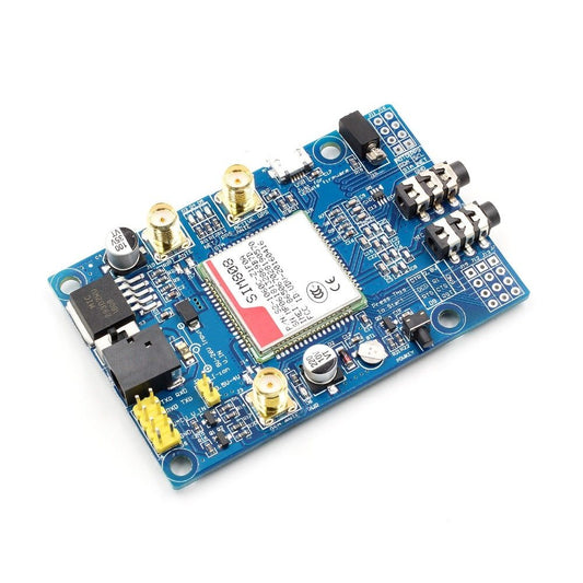 6D4  SIM808 Module GSM GPRS GPS Development Board IPX SMA with GPS Breakout Arduino
